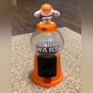 2010 Star Wars M&M's Orange Candy Dispenser